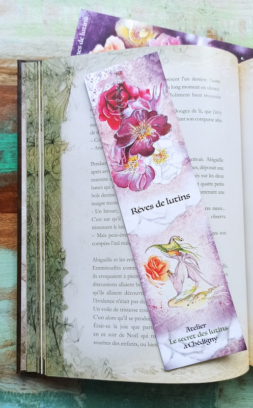 Marques Pages - Les lutins et les roses de Chédigny - Le secret des lutins.jpg 2