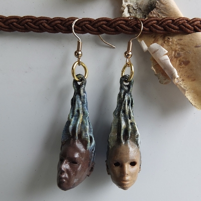 Boucles d'oreilles Amour volé V2