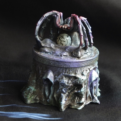 Boite %22La tisserande d'univers%22 Oeil de dragon 1