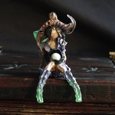 Figurine %22Brindille et Carquois%22 Tourmaline 1