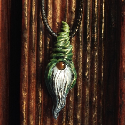 Pendentif %22Espiègle%22 Cornaline 1