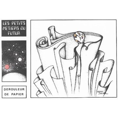 Petits métiers du futur PMF7 - Dérouleur de papier