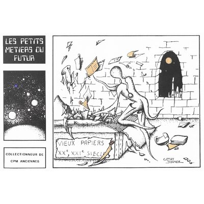 Petits métiers du futur PMF10 - Collectionneur de CPM anciennes