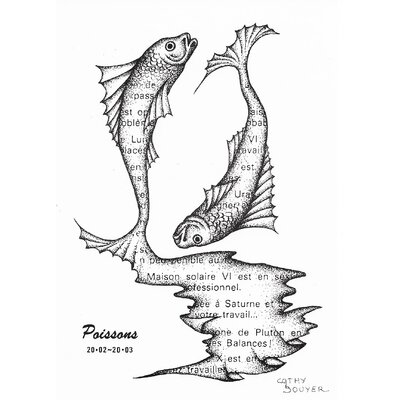 Signes du zodiaque Zod2 - Poissons