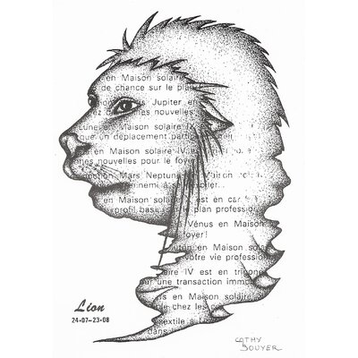 Signes du zodiaque Zod7 - Lion