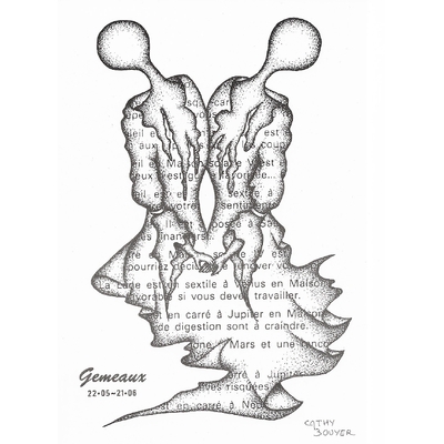 Signes du zodiaque Zod5 - Gémeaux
