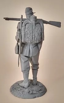 French Sapper 1870 Back