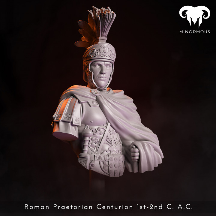 Buste centurion romain