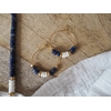 Créoles COACHELLA lapis lazuli