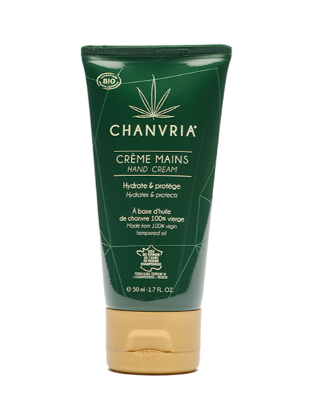 Crème pour les mains au chanvre bio - 50mL