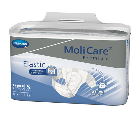 Changes complets adulte MoliCare® Premium Elastic HARTMANN Small 6 gouttes