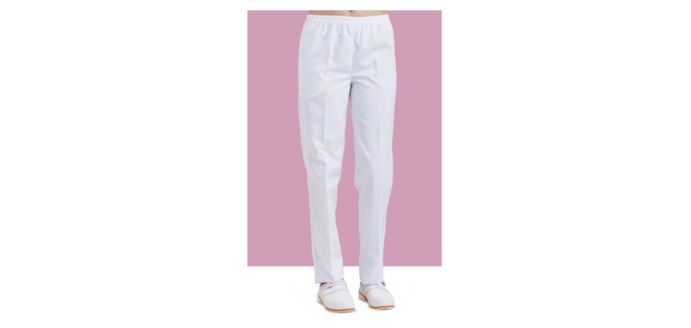 PANTALON TRAVAIL BLANC T0