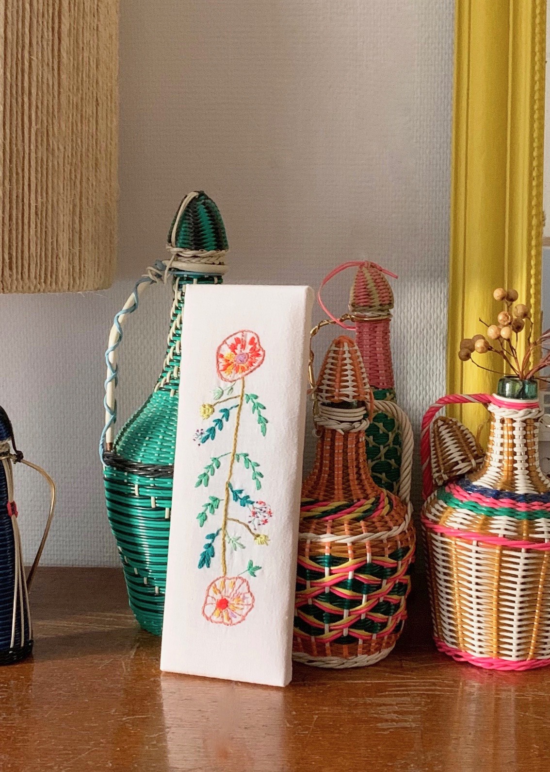 Scalaë Totem fleurs broderies B2