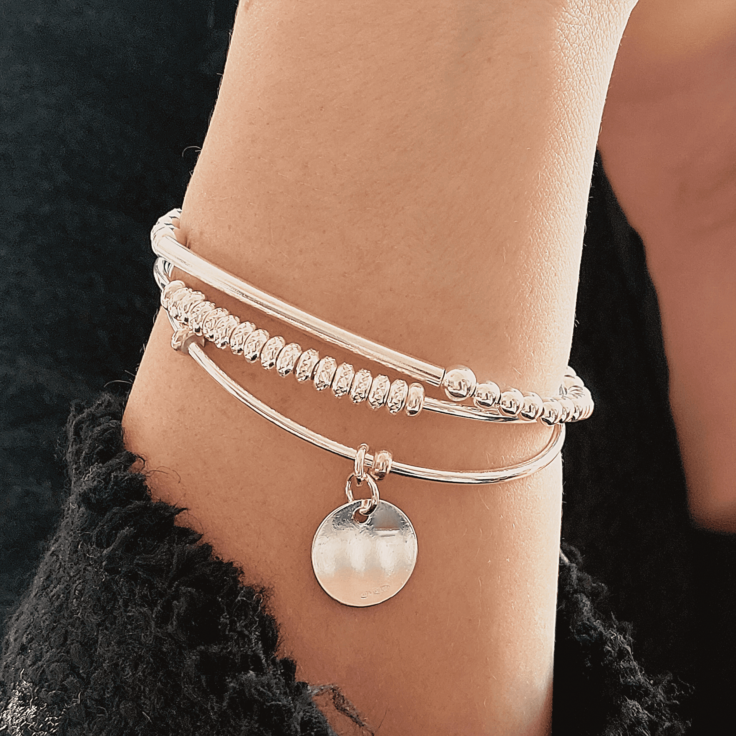 Bracelet jonc argent 925