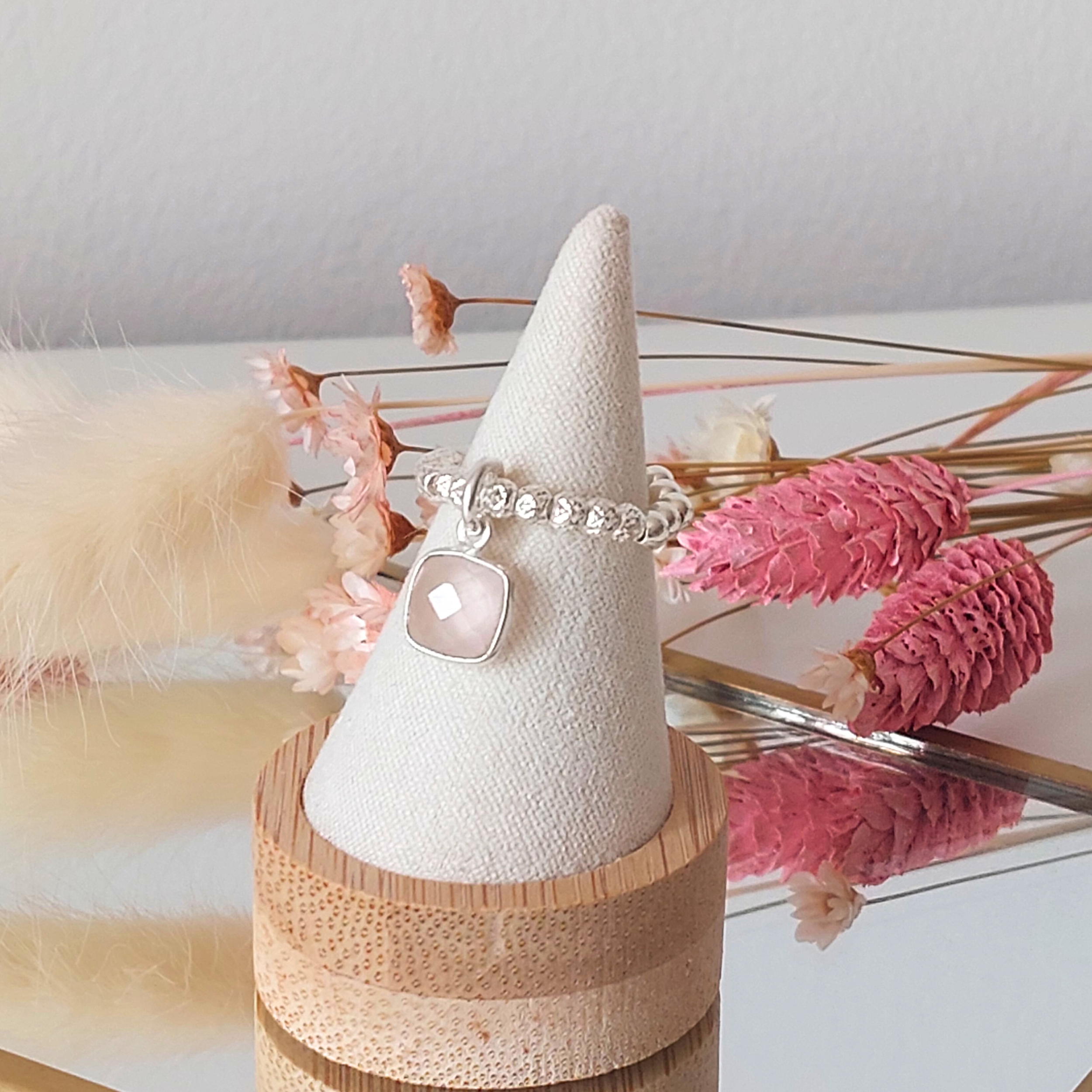 bague-perles-argent-925-elastique-l-insolente-bijoux-quartz-rose