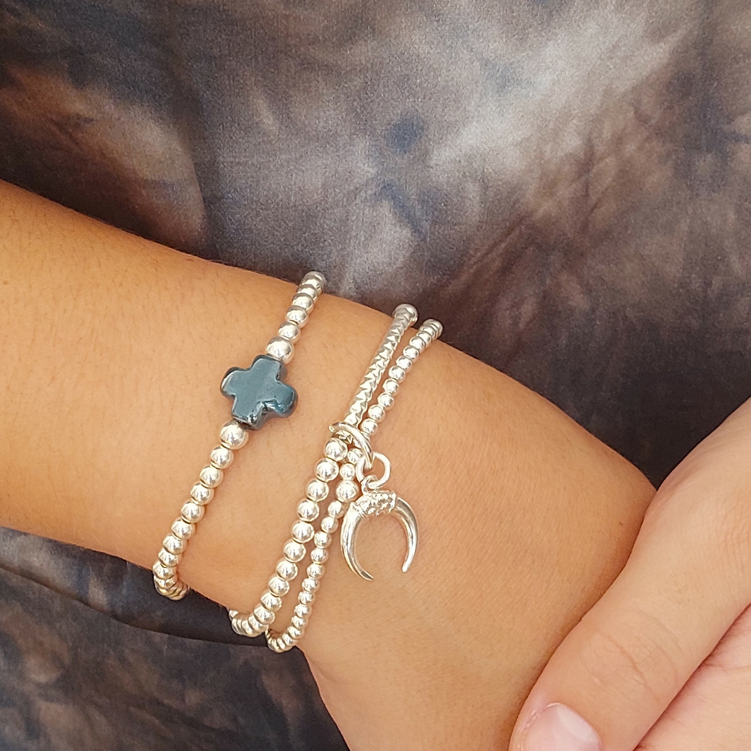 bracelet-double-rangs-perles-argent-925-corne-l-insolente-bijoux