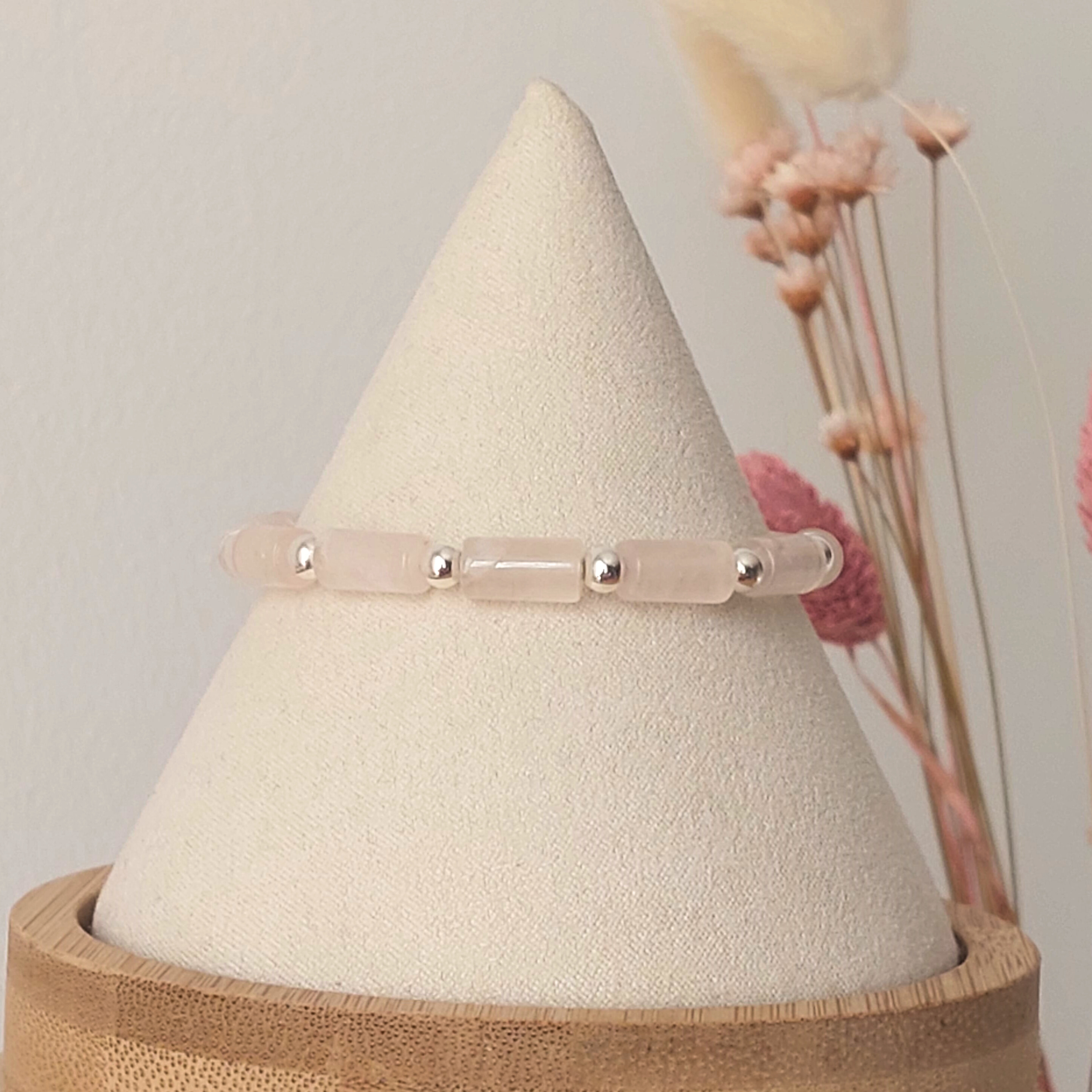 bracelet-elastique-argent-925-perles-tube-l-insolente-bijoux-quartz-rose