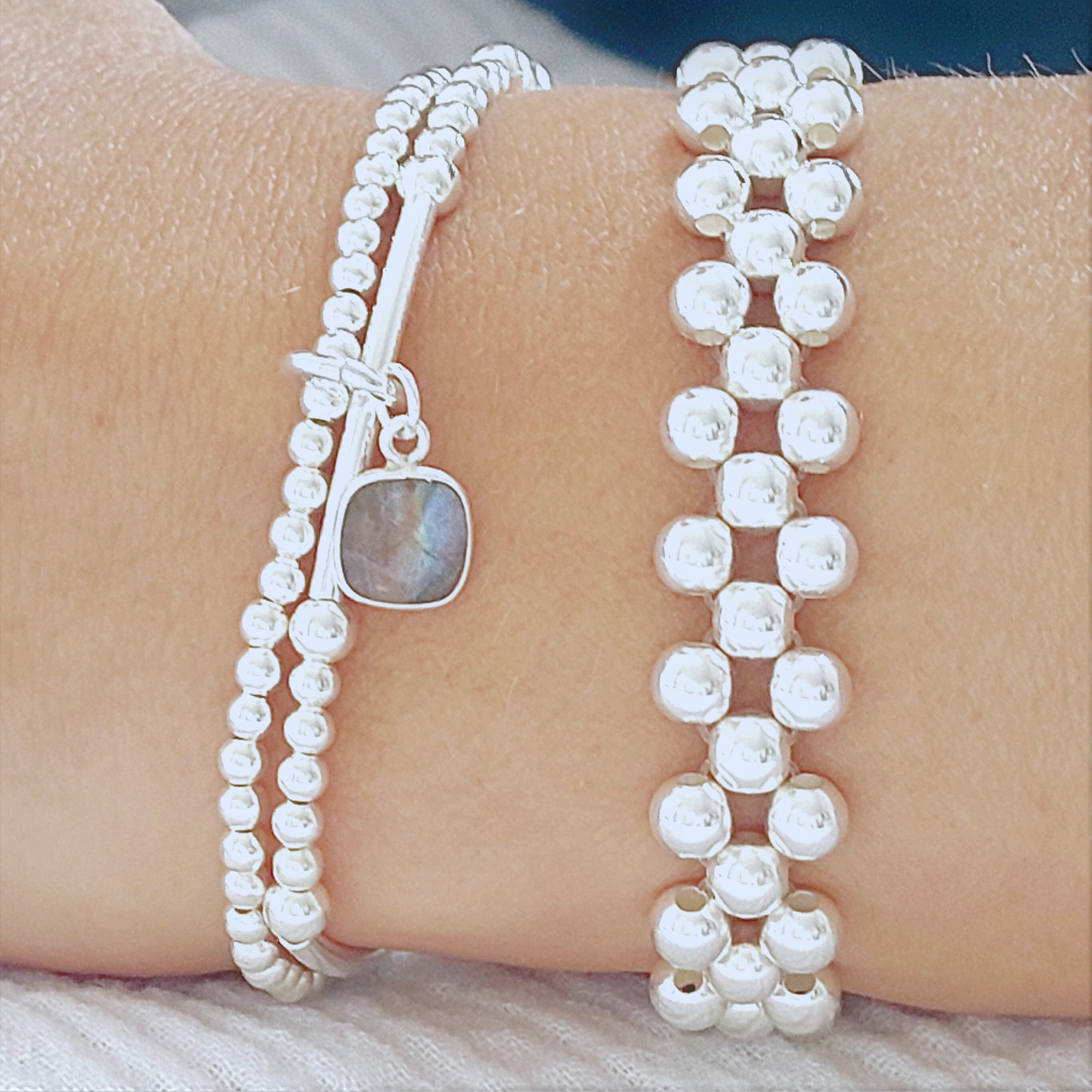 bracelet-manchette-perles-argent-massif-femme-linsolente-bijoux