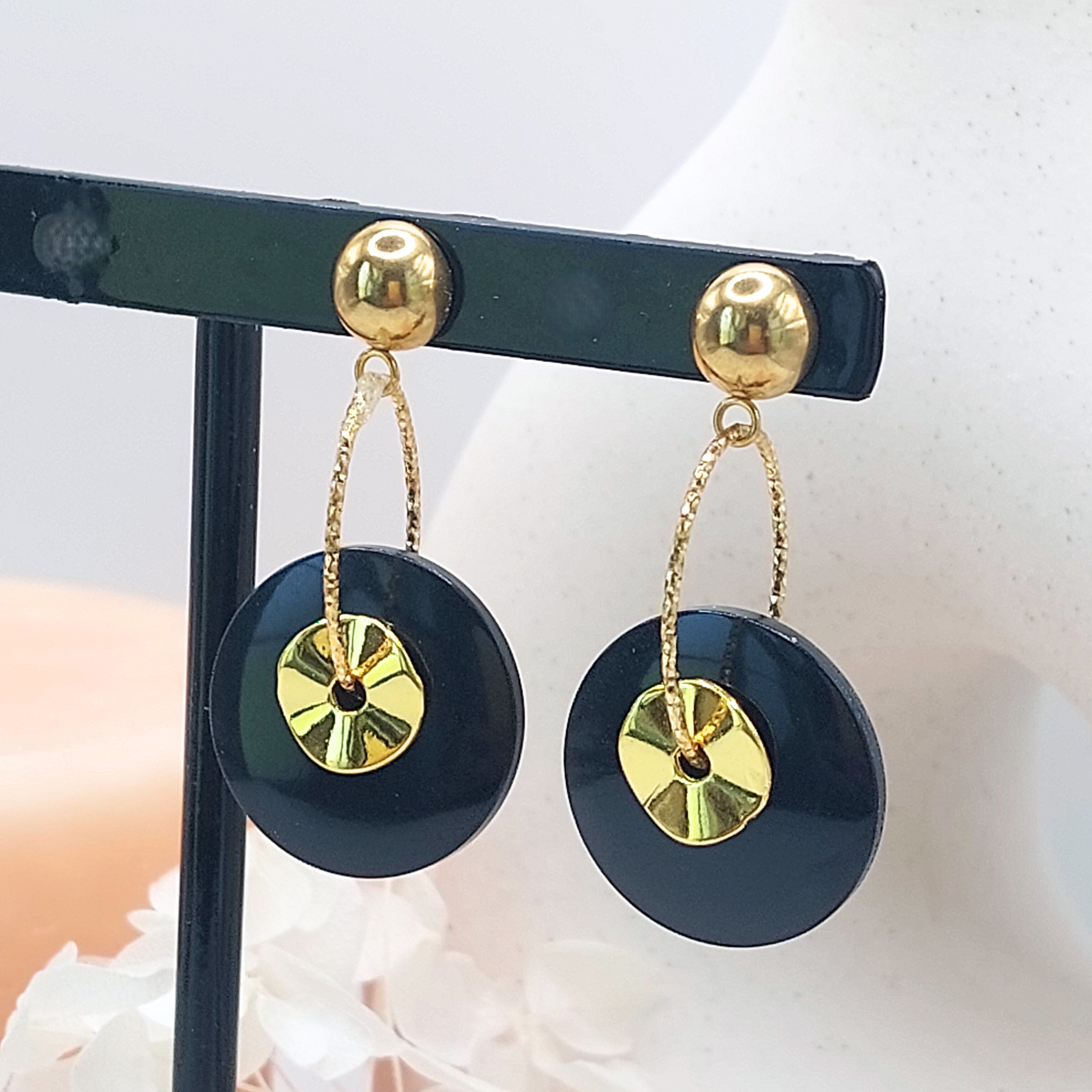 boucles-d-oreilles-acier-inoxydable-ivoire-tagua-noir-linsolente-bijoux