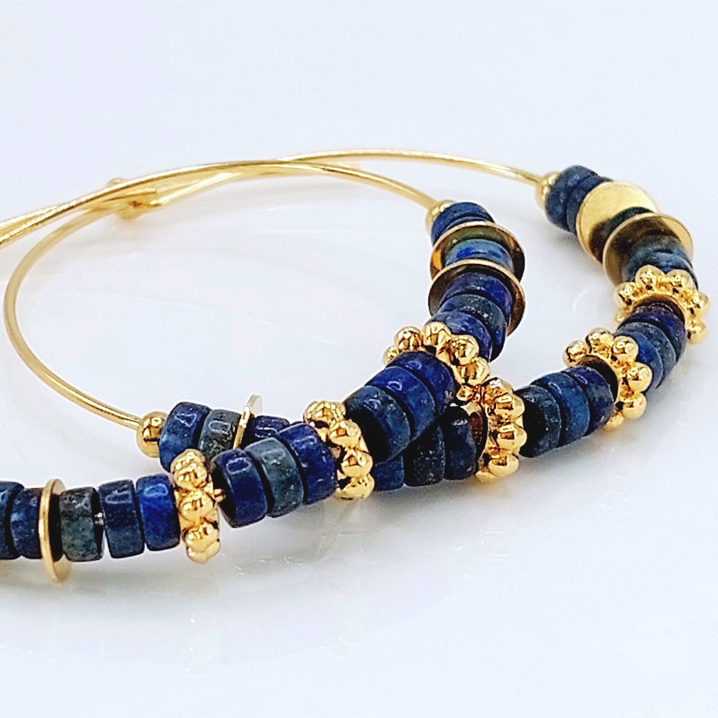 boucles-d-oreilles-créoles-acier-inoxydable-lapis-lazuli-veritable-l-insolente-bijoux