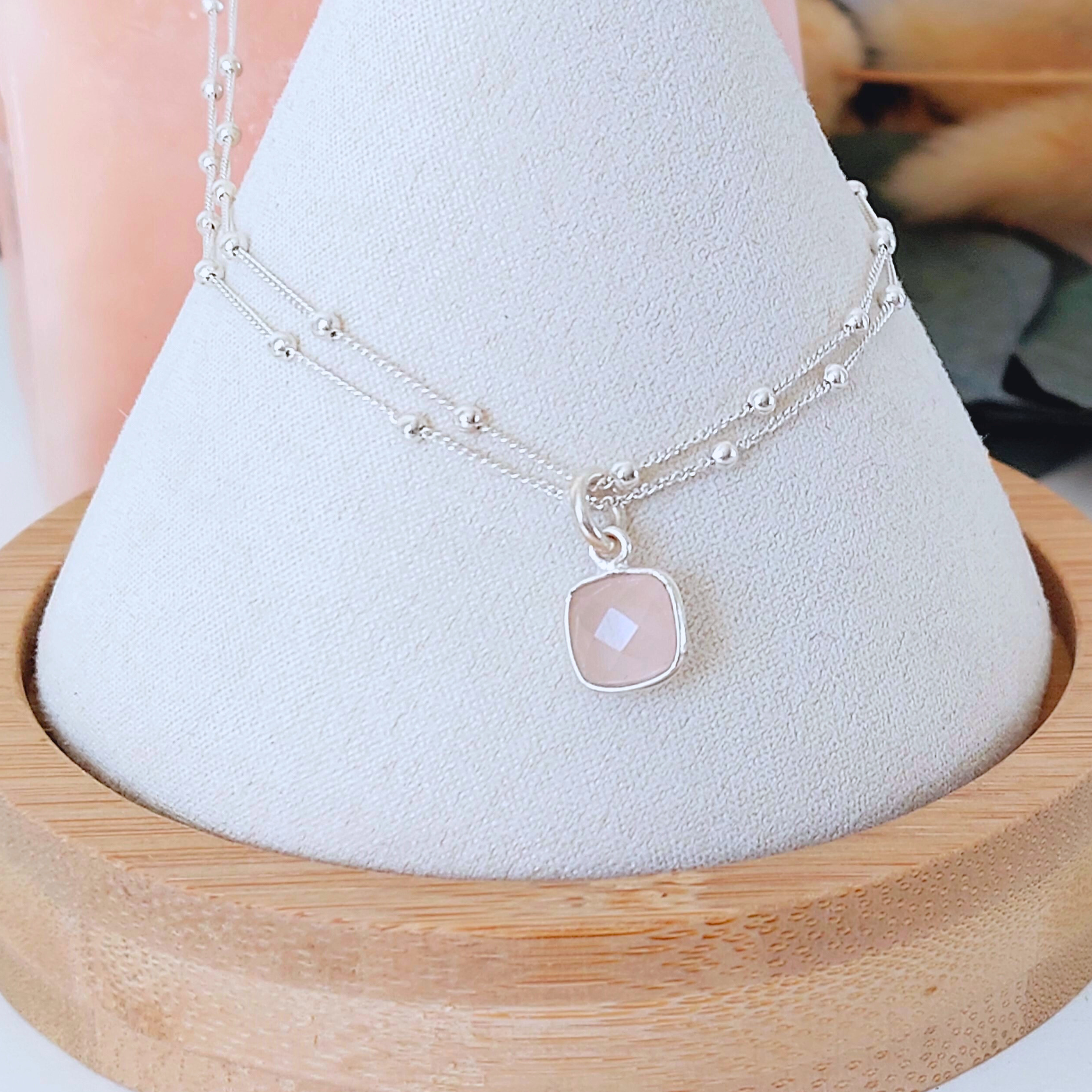 Collier Long Les Poulettes - Argent 925 Avec Perles - Longueur 70 Cm - Bijou Créateur Fantaisie Dans écrin