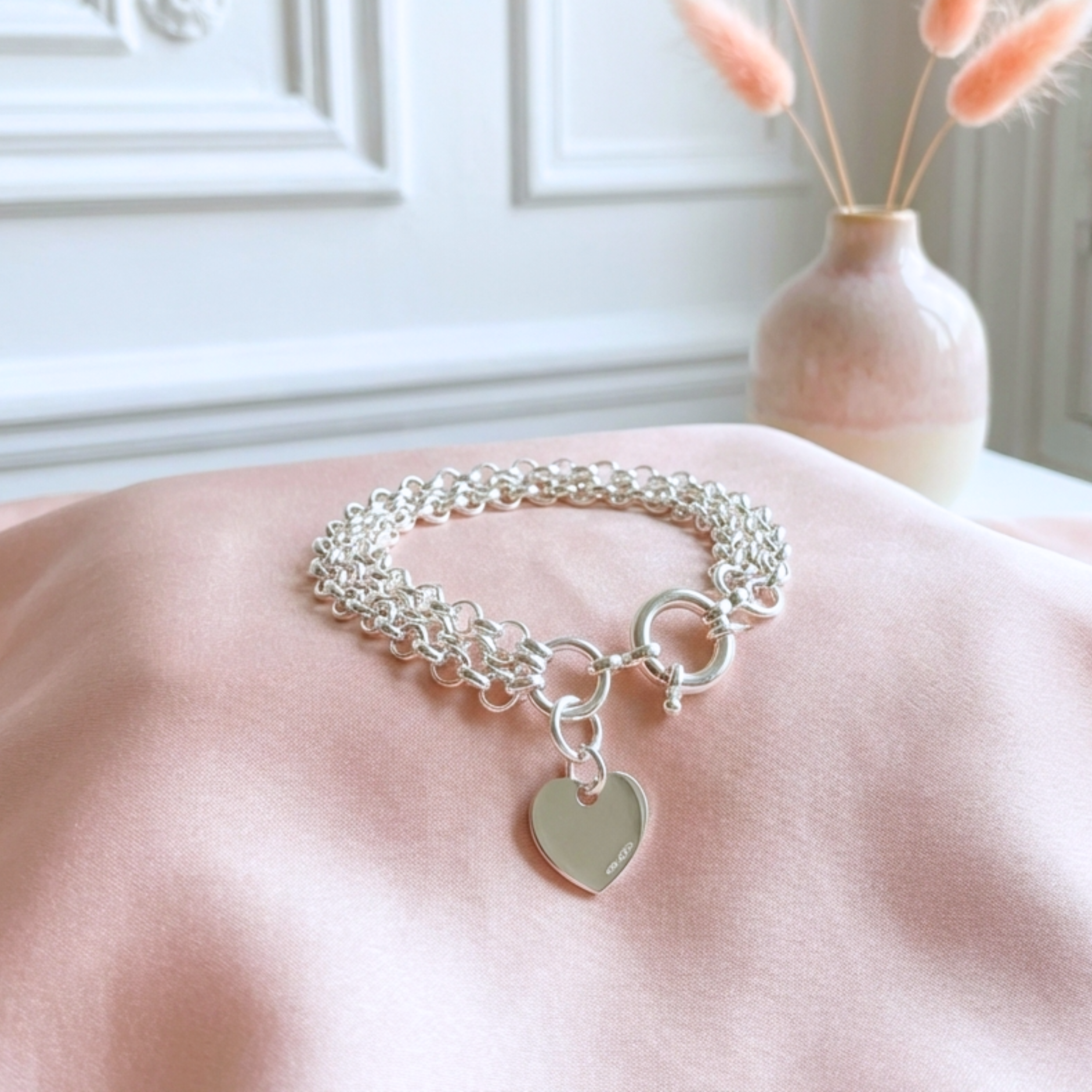 bracelet-femme-argent-massif-925-pendentif-coeur-gros-maillon-triple-chaine-epaisse-argent-l-insolente-bijoux