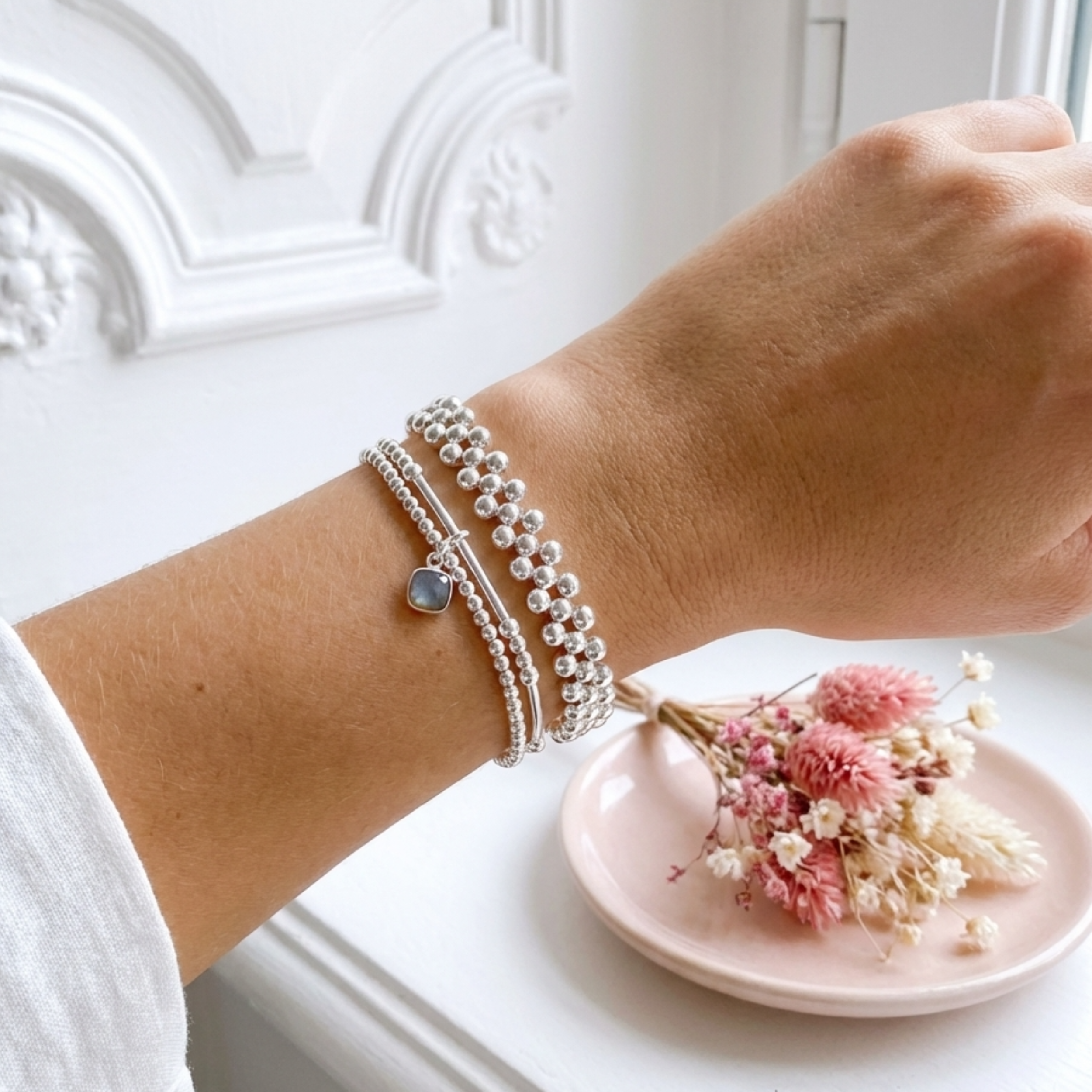 bracelet-perles-argent-massif-925-femme-manchette-linsolente-bijoux