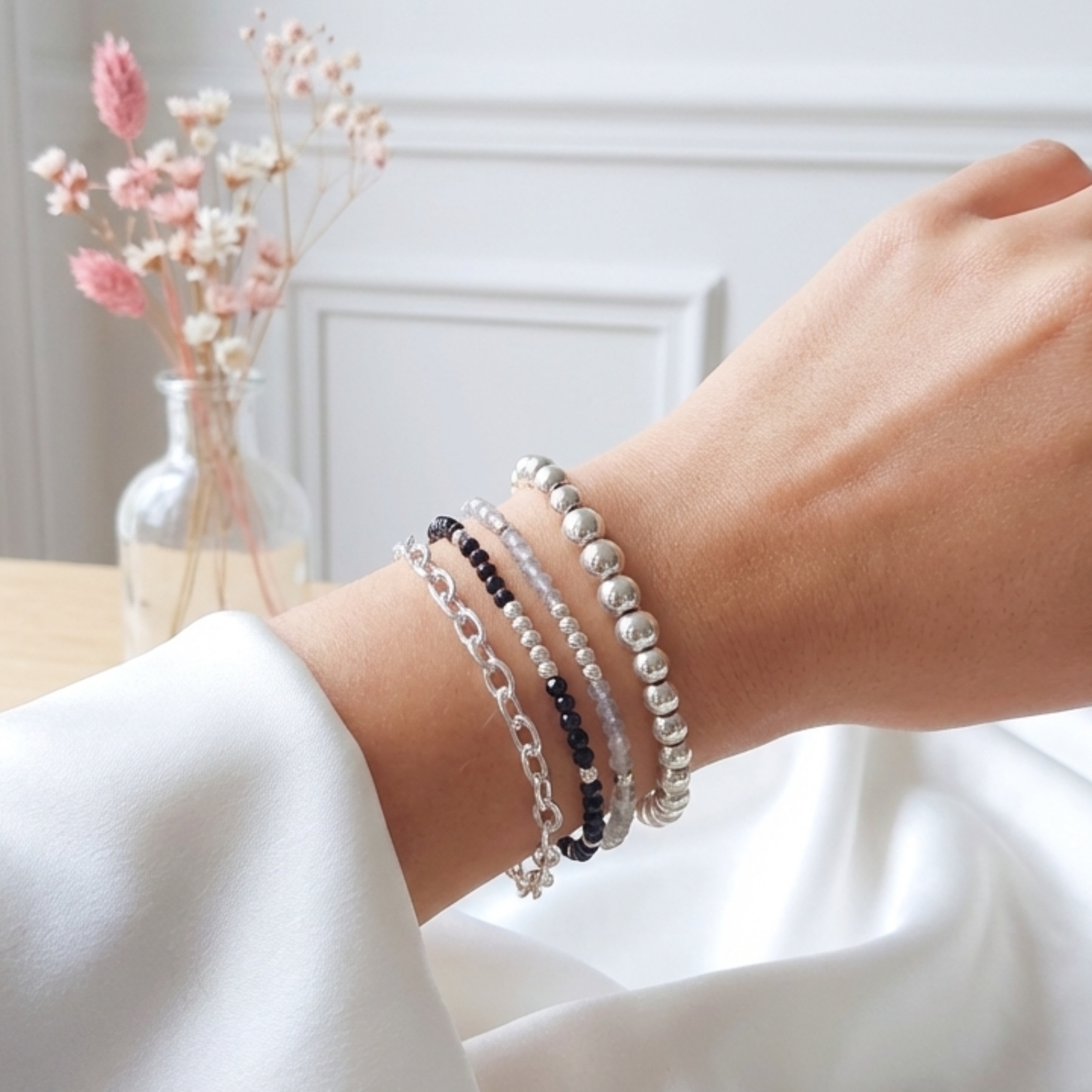 bracelet-perles-argent-massif-925-femme-perles-naturelles-véritables-lithothérapie-l-insolente-bijoux