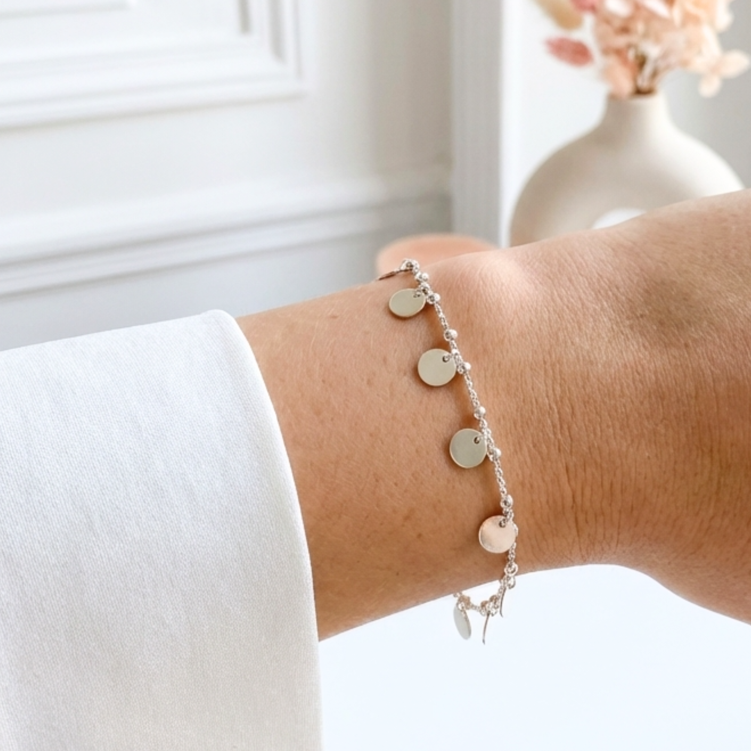 bracelet-argent-massif-925-femme-perles-pastille-pampilles-linsolente-bijoux