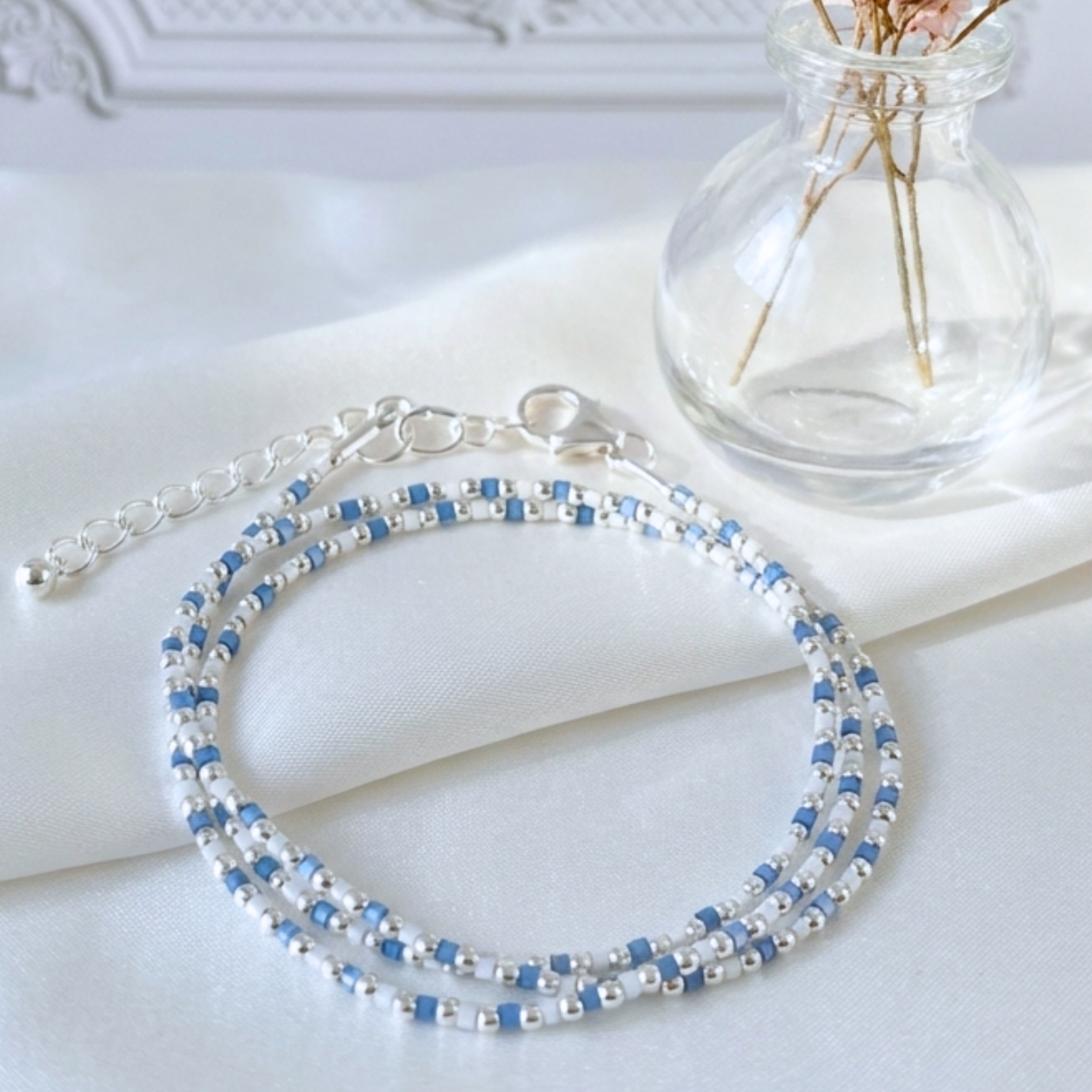 bracelet-argent-massif-925-triple-rangs-perles-miyuki-bleues-l-insolente-bijoux