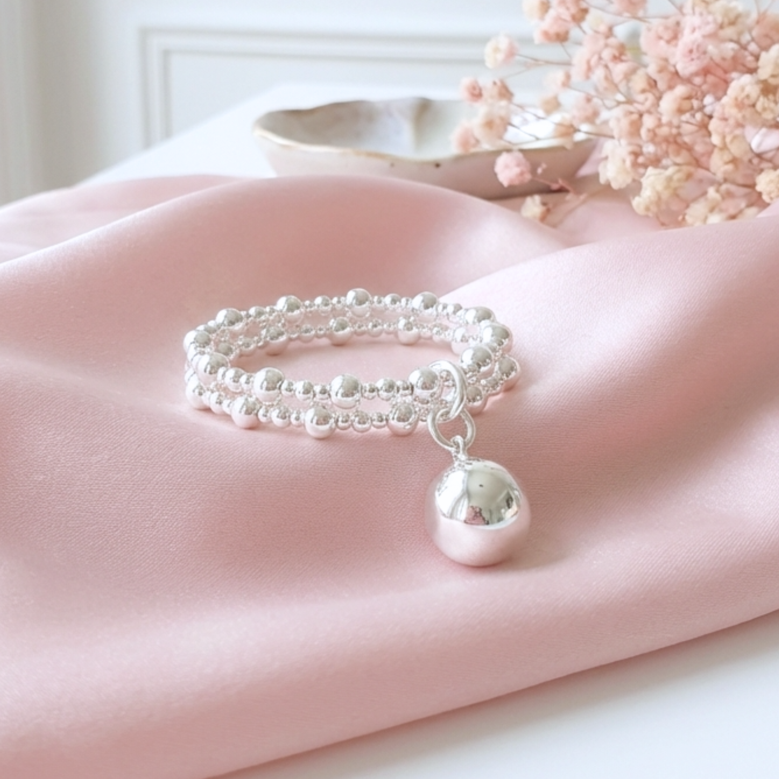 bracelet-femme-argent-massif-925-double-rangs-boule-perles-linsolente-bijoux