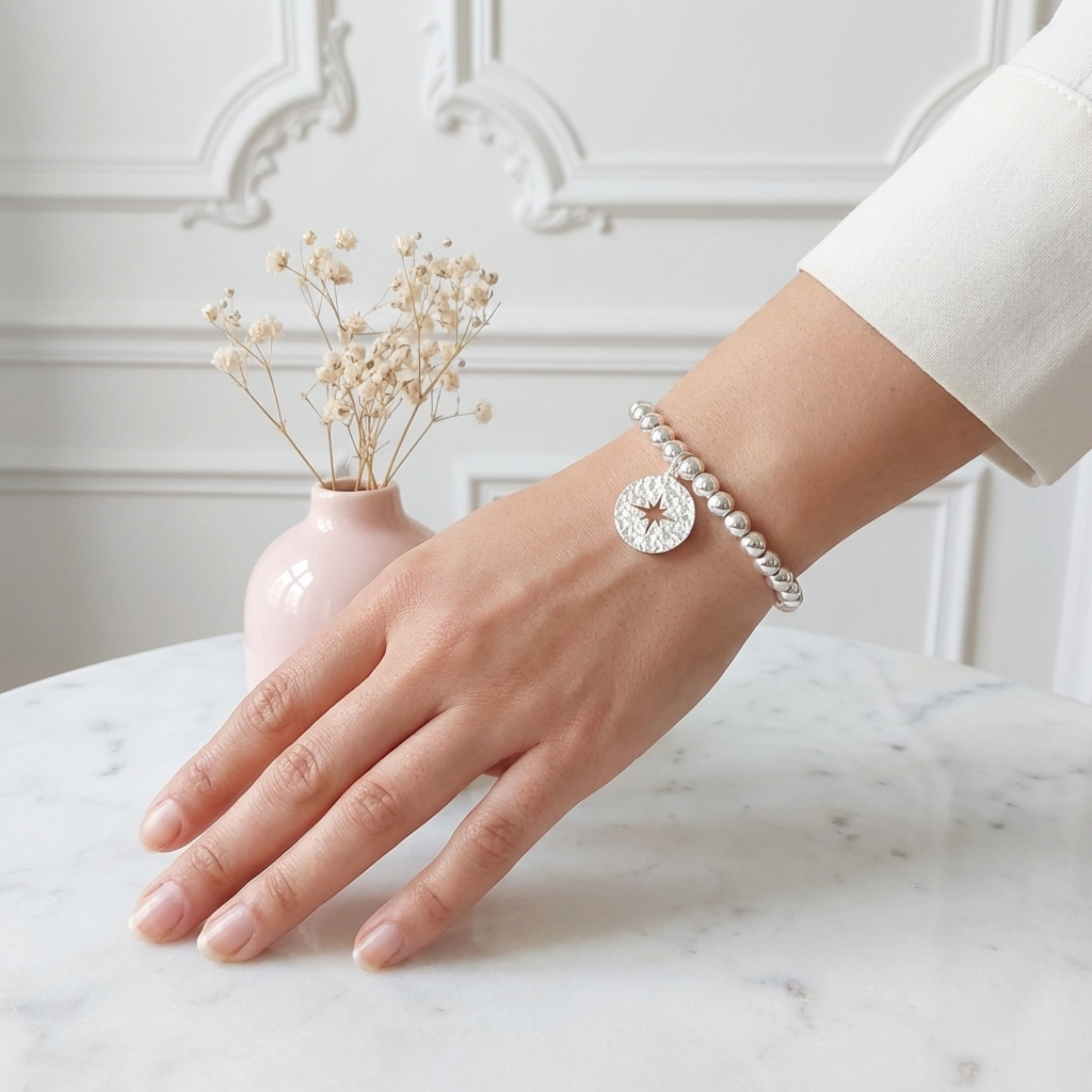 bracelet-perles-argent-massif-925-pendentif-etoile-polaire-l-insolente-bijoux