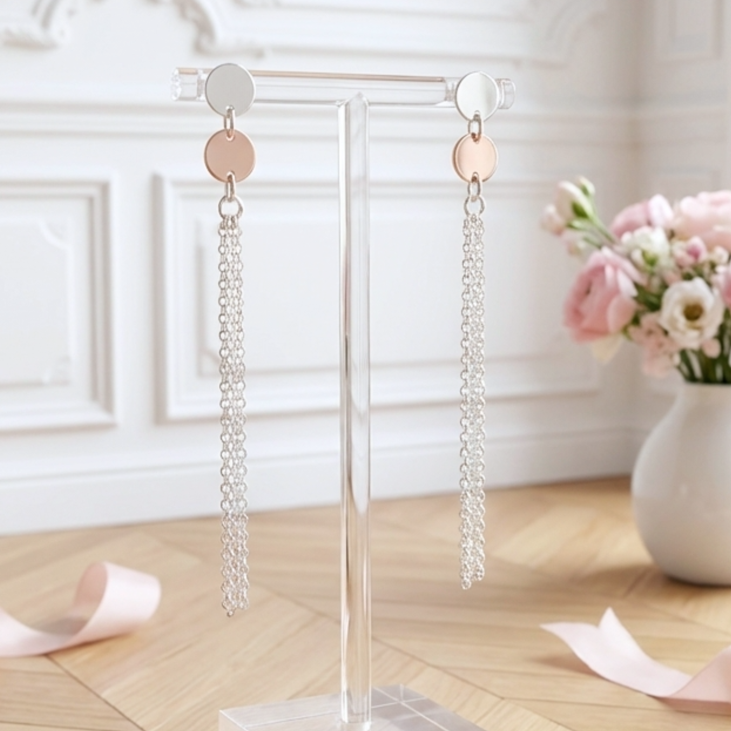 boucle-d-oreille-argent-massif-925-pendante-femme-chaines-linsolente-bijoux