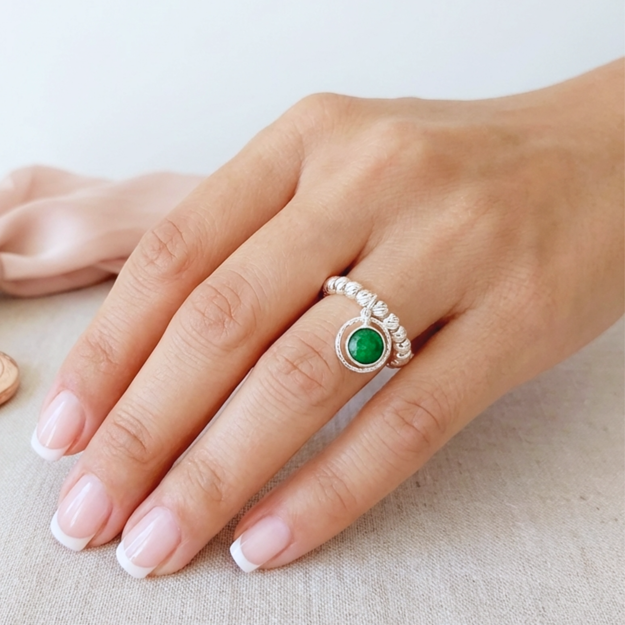 bague-argent-massif-925-elastique-femme-jade-verte-l-insolente-bijoux-français