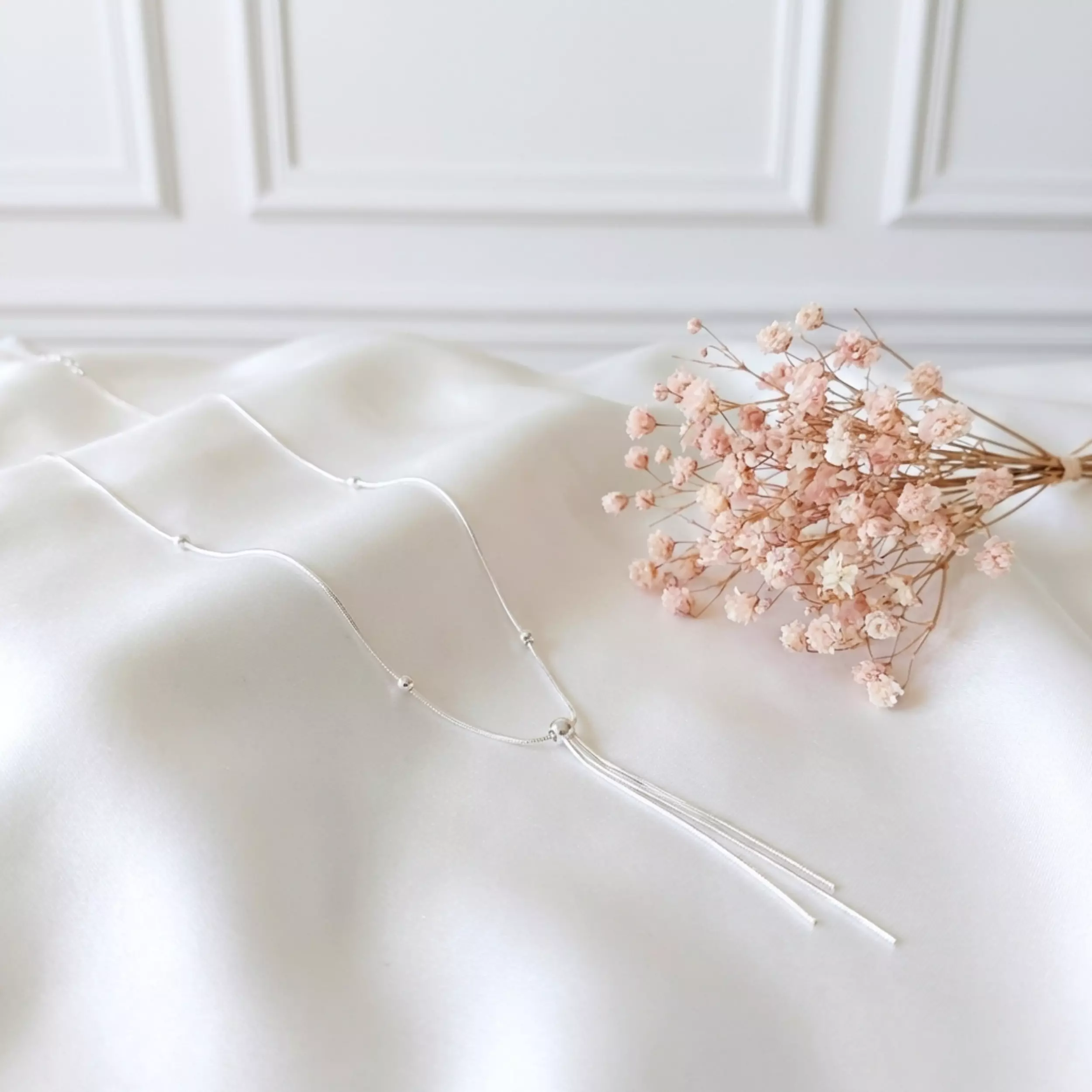 Collier AXELLE en argent 925 — L'Insolente Bijoux