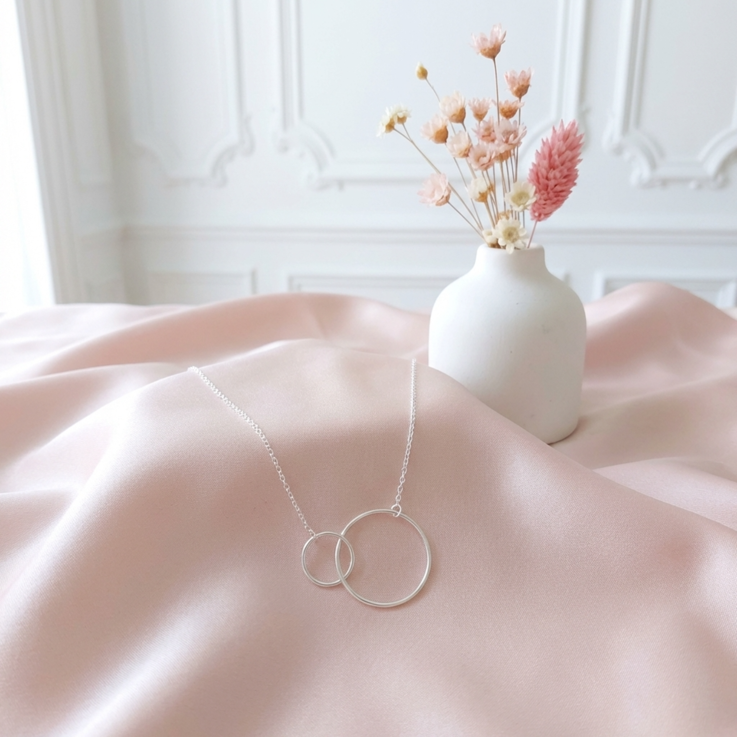 collier-argent-massif-925-femme-double-cercle-entrelacés-toi-et-moi-l-insolente-bijoux-français
