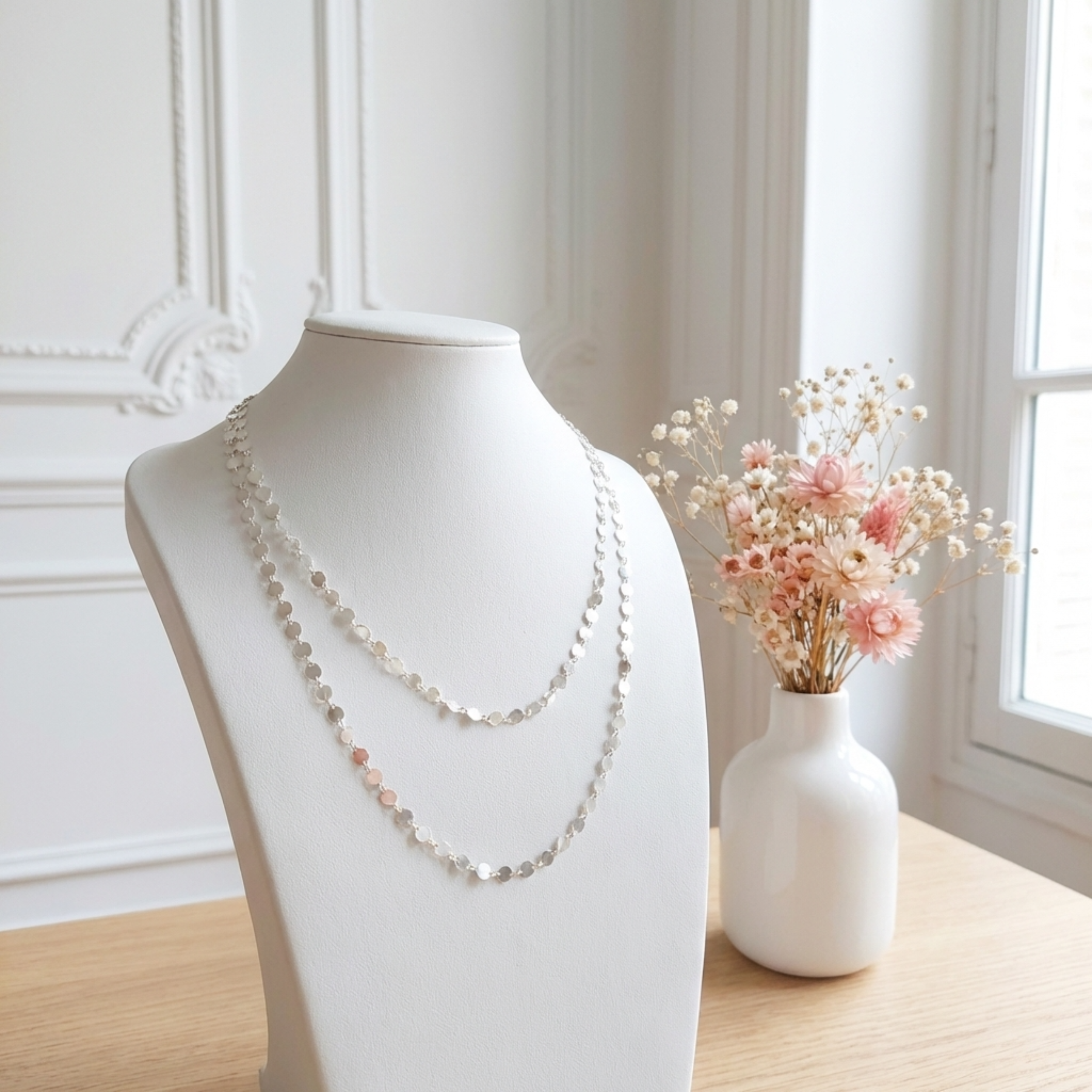 collier-argent-massif-925-double-tours-sautoir-chaine-pastille-linsolente-bijoux