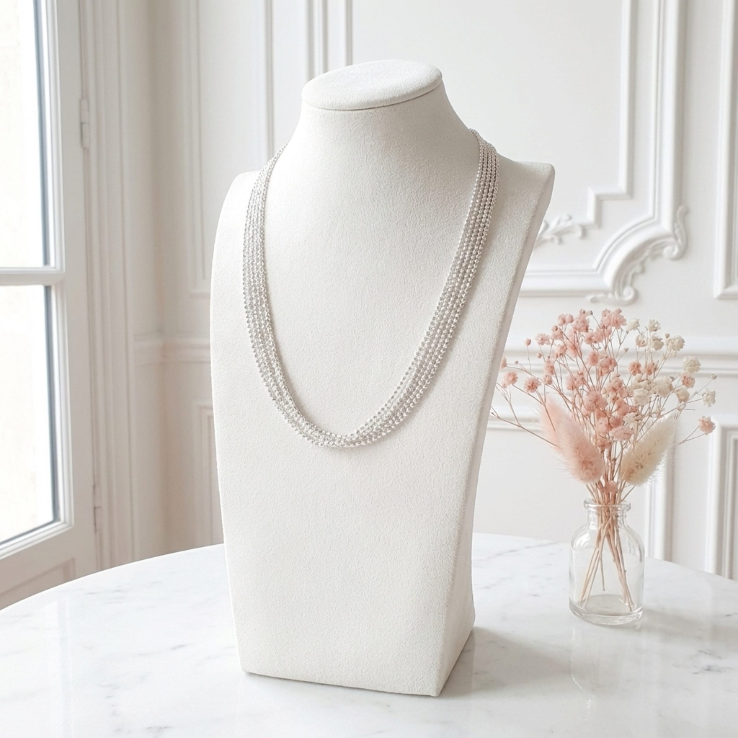 collier-femme-argent-massif-925-multirangs-chaines-brillantes-linsolente-bijoux