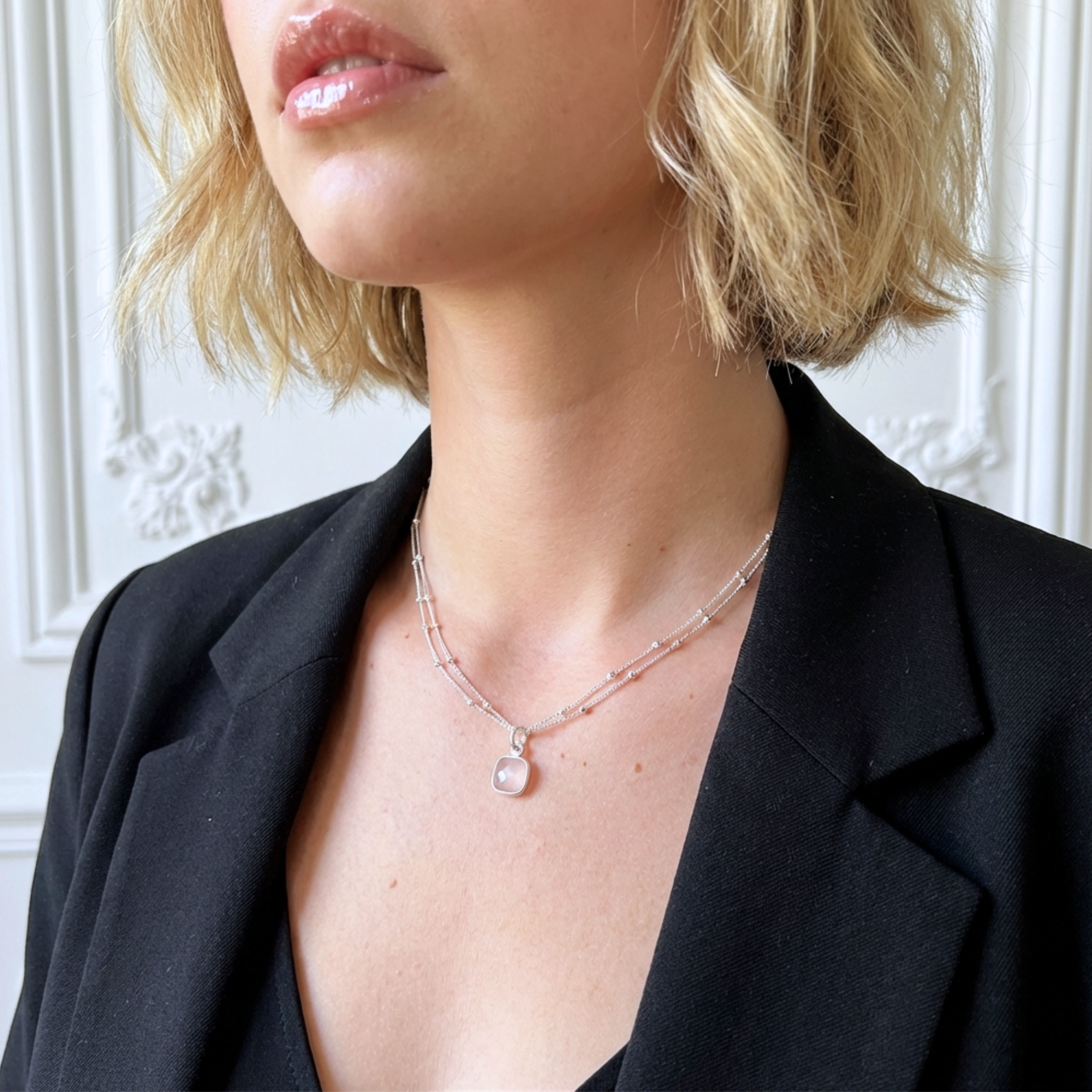 collier-argent-massif-925-chaine-perlee-femme-pendentif-quartz-rose-lithotherapie-l-insolente-bijoux-français
