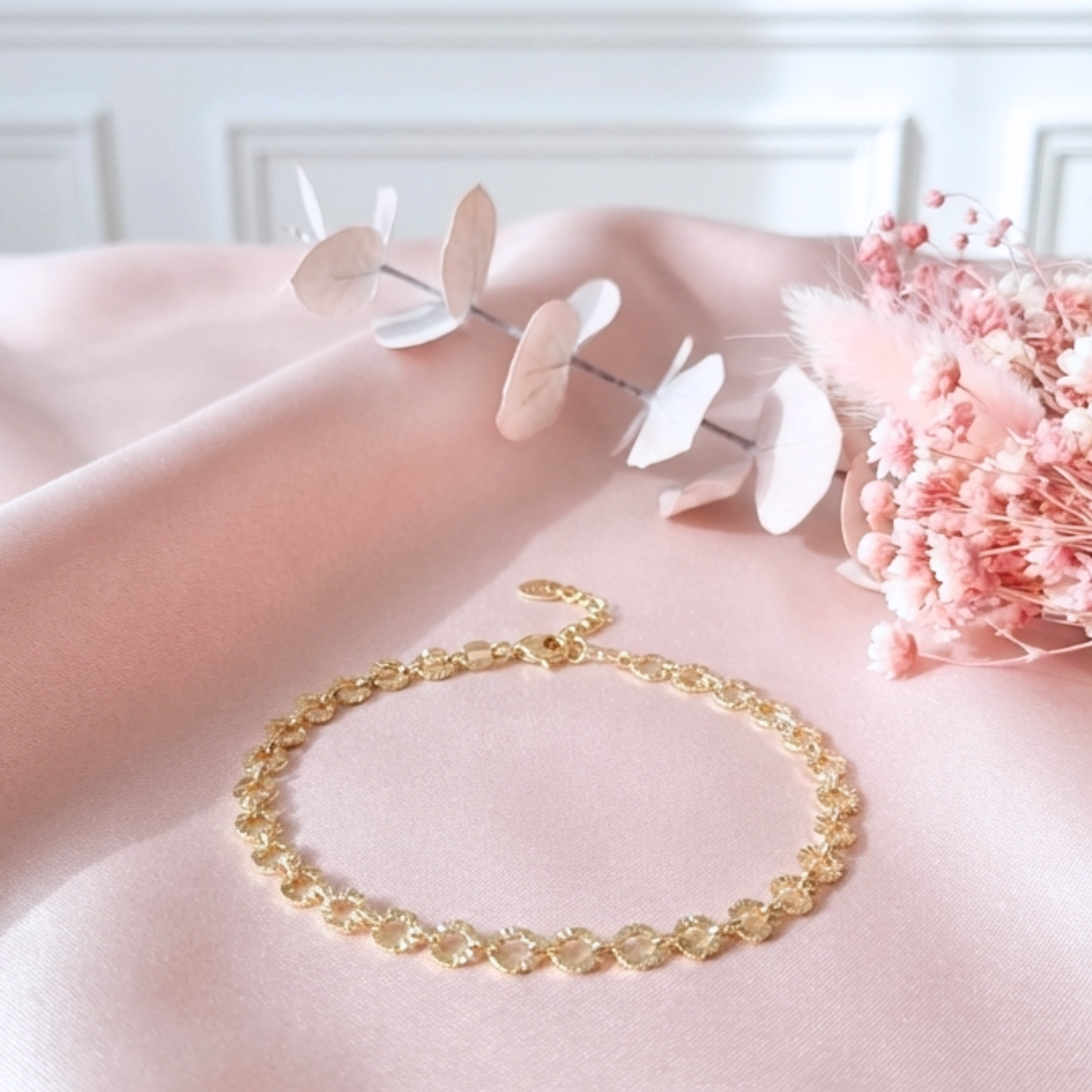 bracelet-femme-doré-chaine-striée-acier-inoxydable-linsolente-bijoux