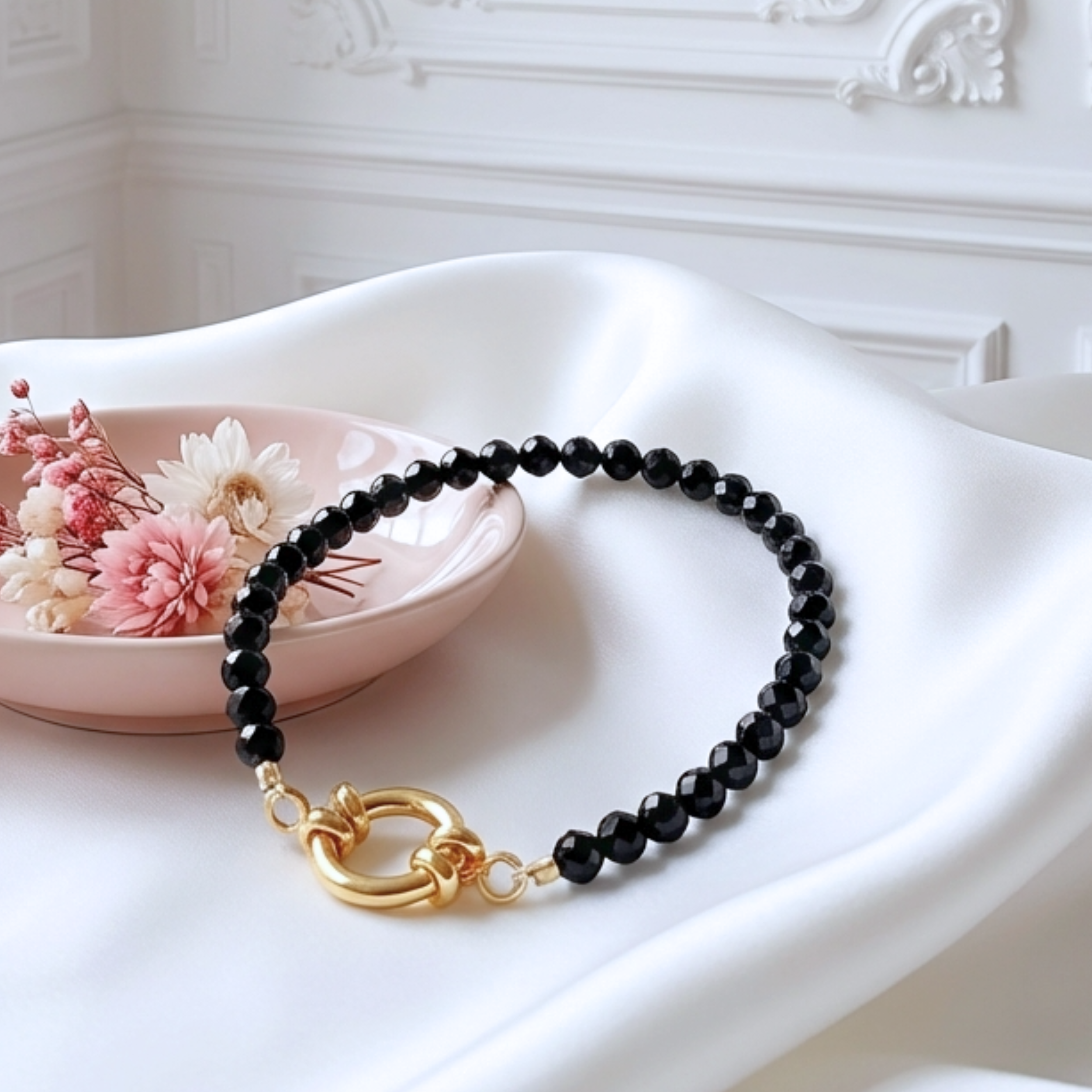 bracelet-acier-inoxydable-spinelle-noire-femme-l-insolente-bijoux (2)