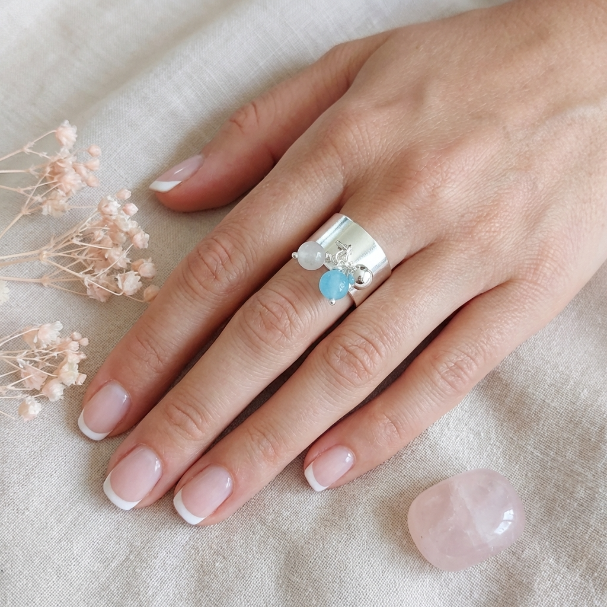 bague-ajustable-reglable-argent-925-massif-femme-pampilles-perles-amazonite-naturelle-lithotherapie-l-insolente-bijoux