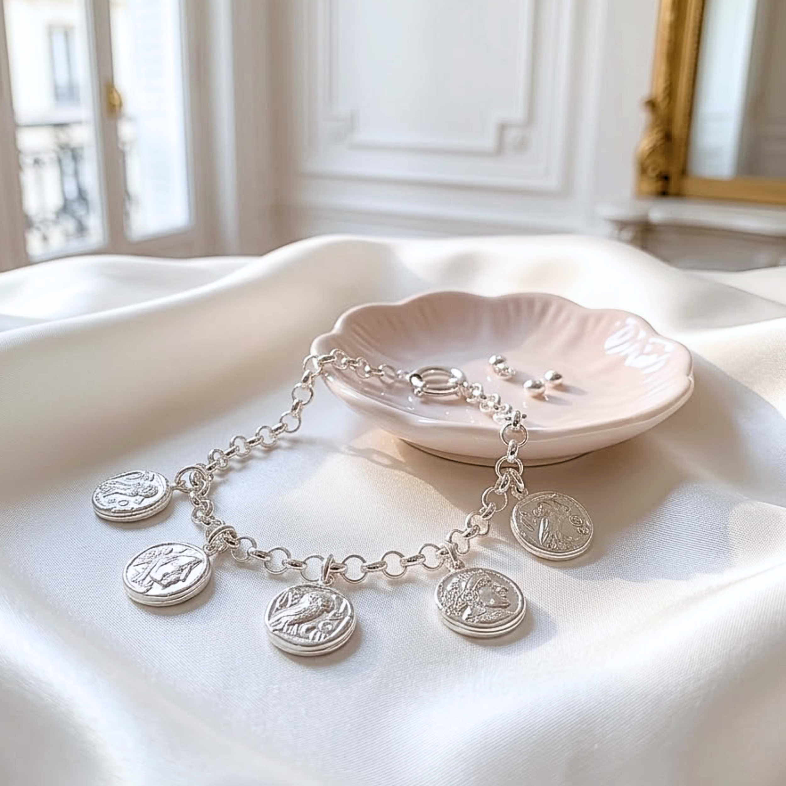bracelet-femme-pampilles-argent-925-massif-5-medailles-chouette-grecque-breloque-l-insolente-bijoux