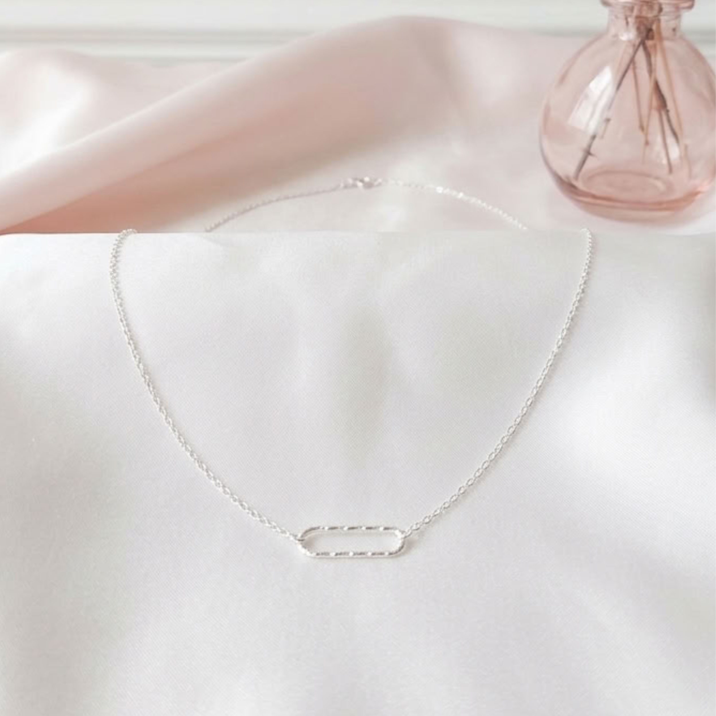 collier-argent-925-massif-intercalaire-ovale-diamanté-linsolente-bijoux