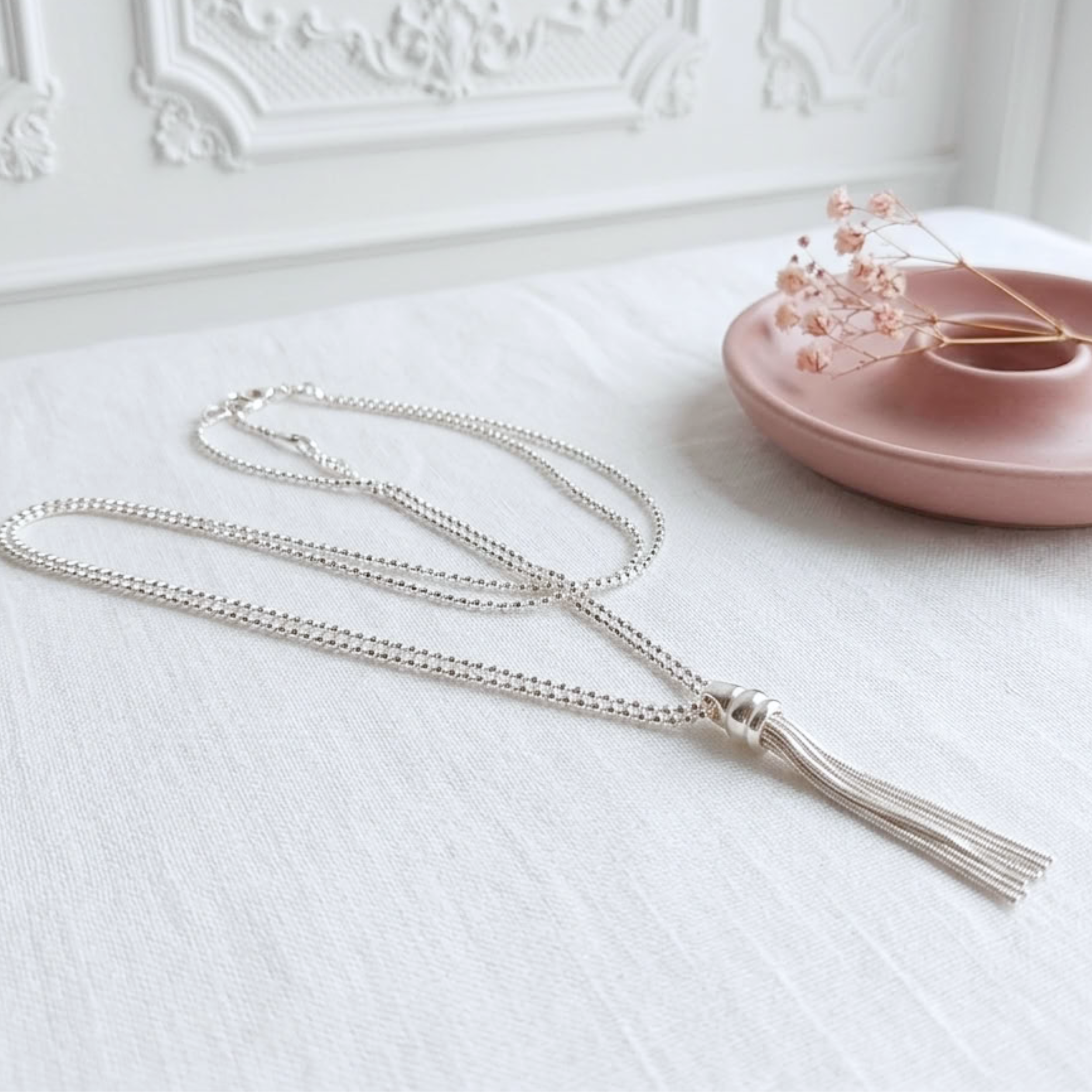 collier-femme-argent-925-massif-pendentif-pompon-chaine-boule-facette-diamante-l-insolente-bijoux