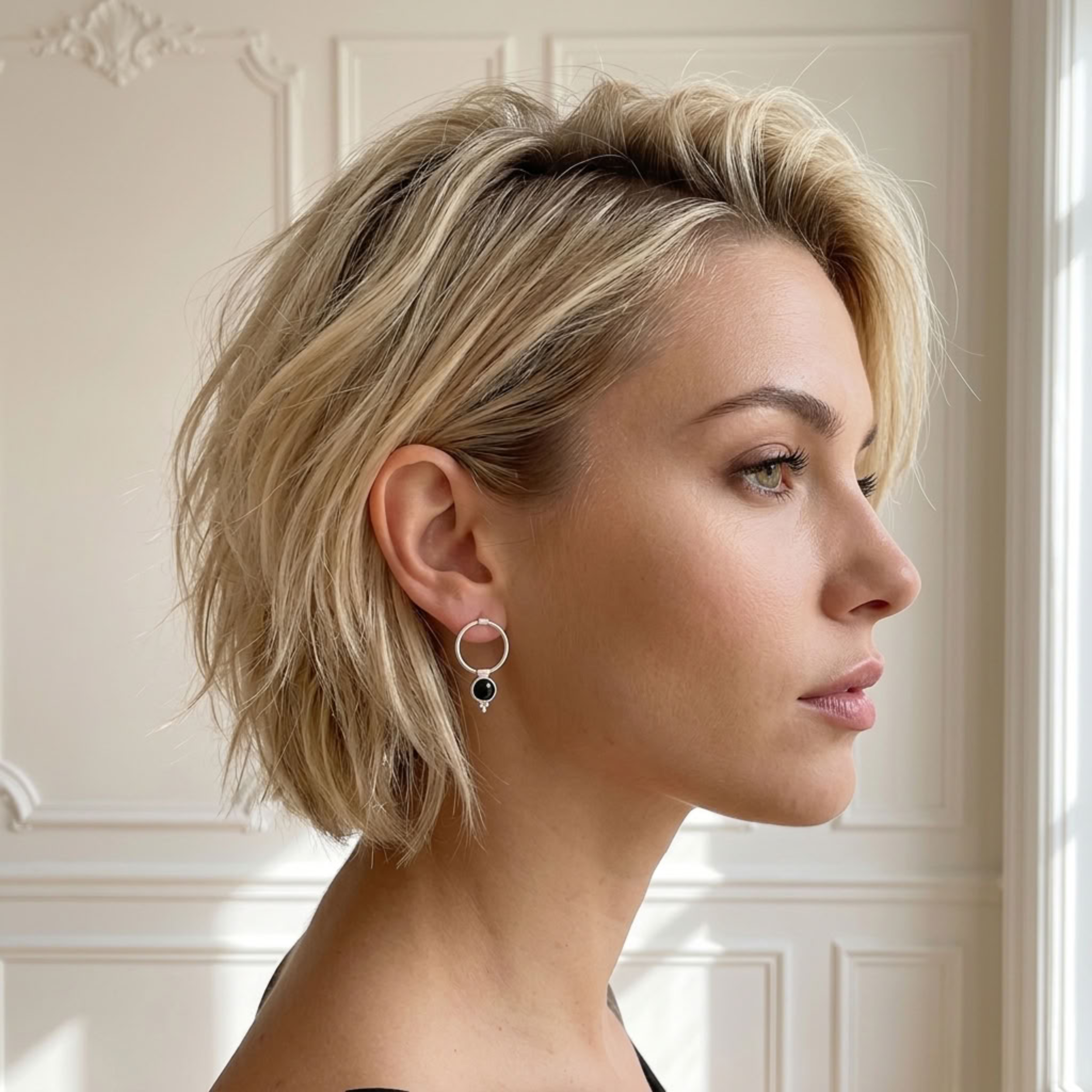 boucles-d-oreilles-puces-argent-925-massif-cabochon-spinelle-noir-veritable-femme-lithotherapie-linsolente-bijoux