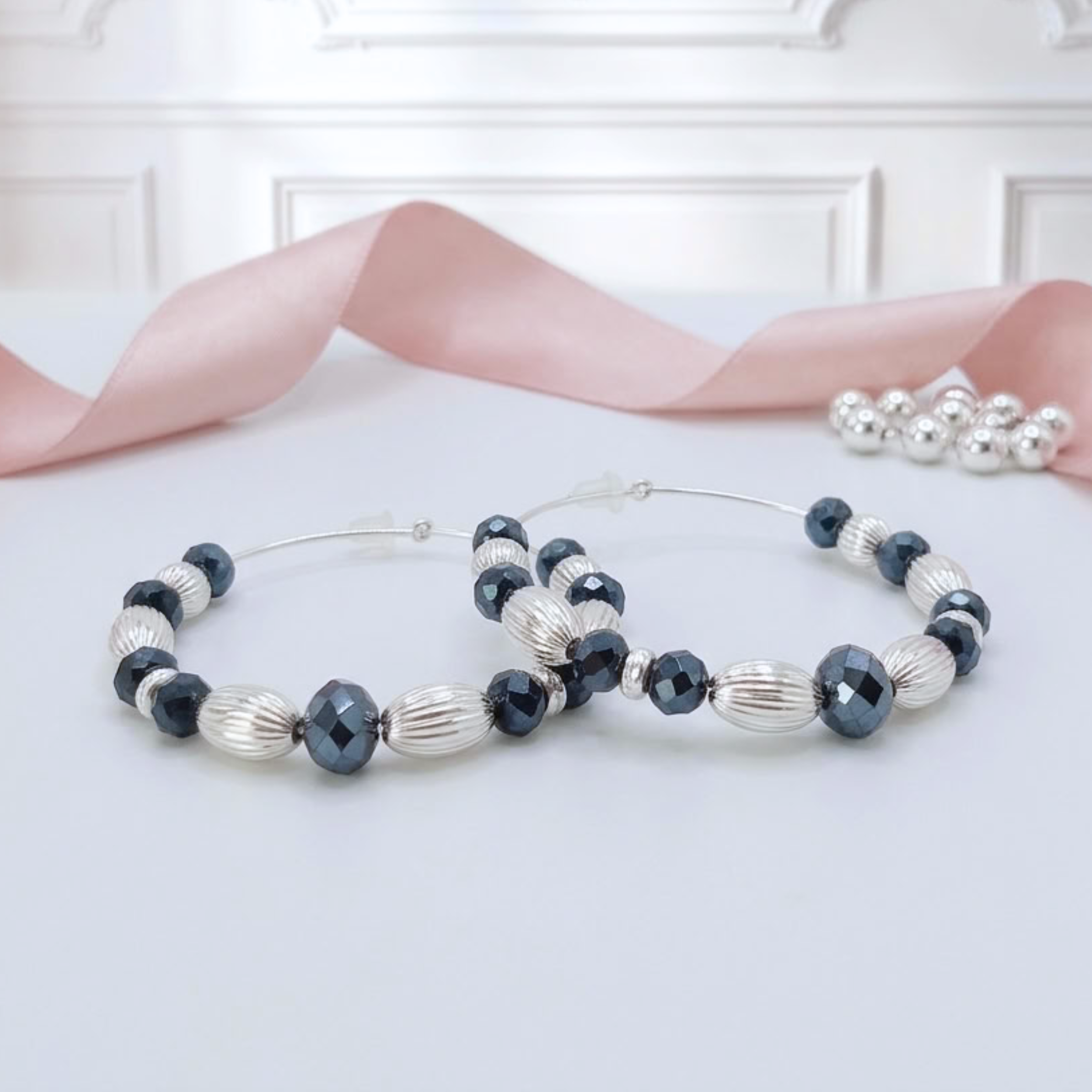 boucle-d-oreille-creoles-argent-925-massif-perles-striees-verre-hematite-l-insolente-bijoux