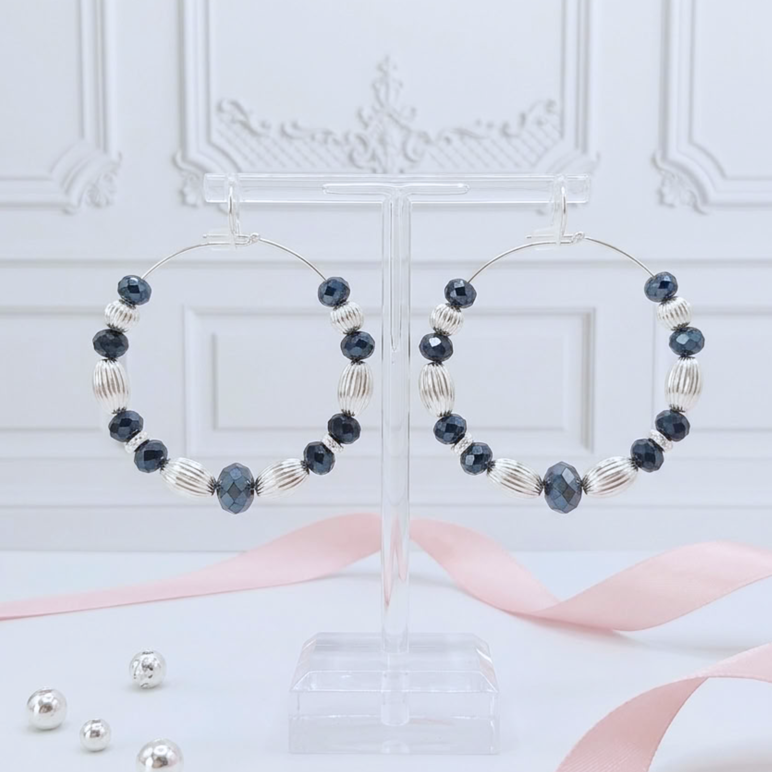 boucles-d-oreilles-creoles-argent-925-massif-perles-striees-verre-hematite-l-insolente-bijoux