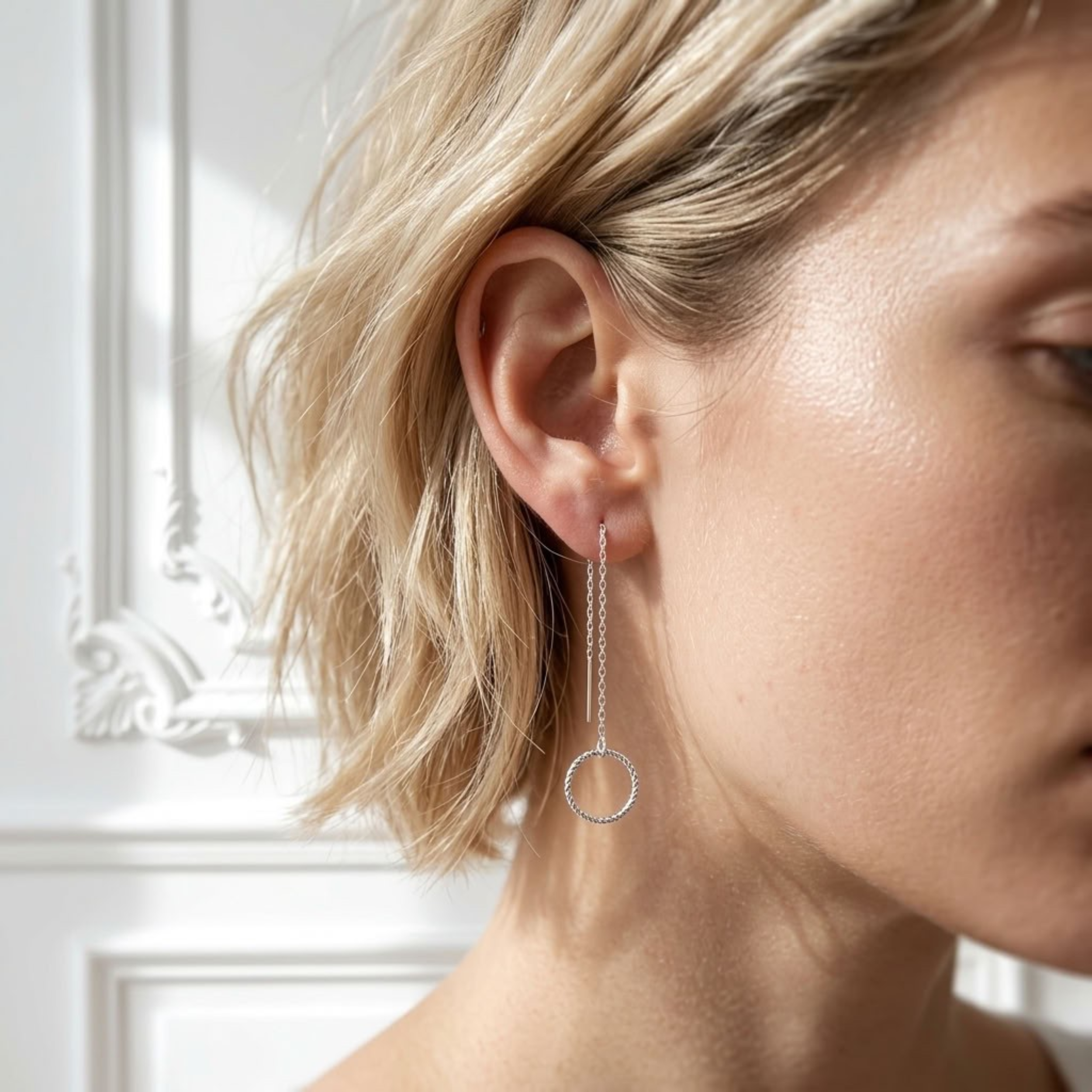 boucle-d-oreille-chaines-traversantes-ear-thread-argent-925-massif-cercle-diamanté-l-insolente-bijoux