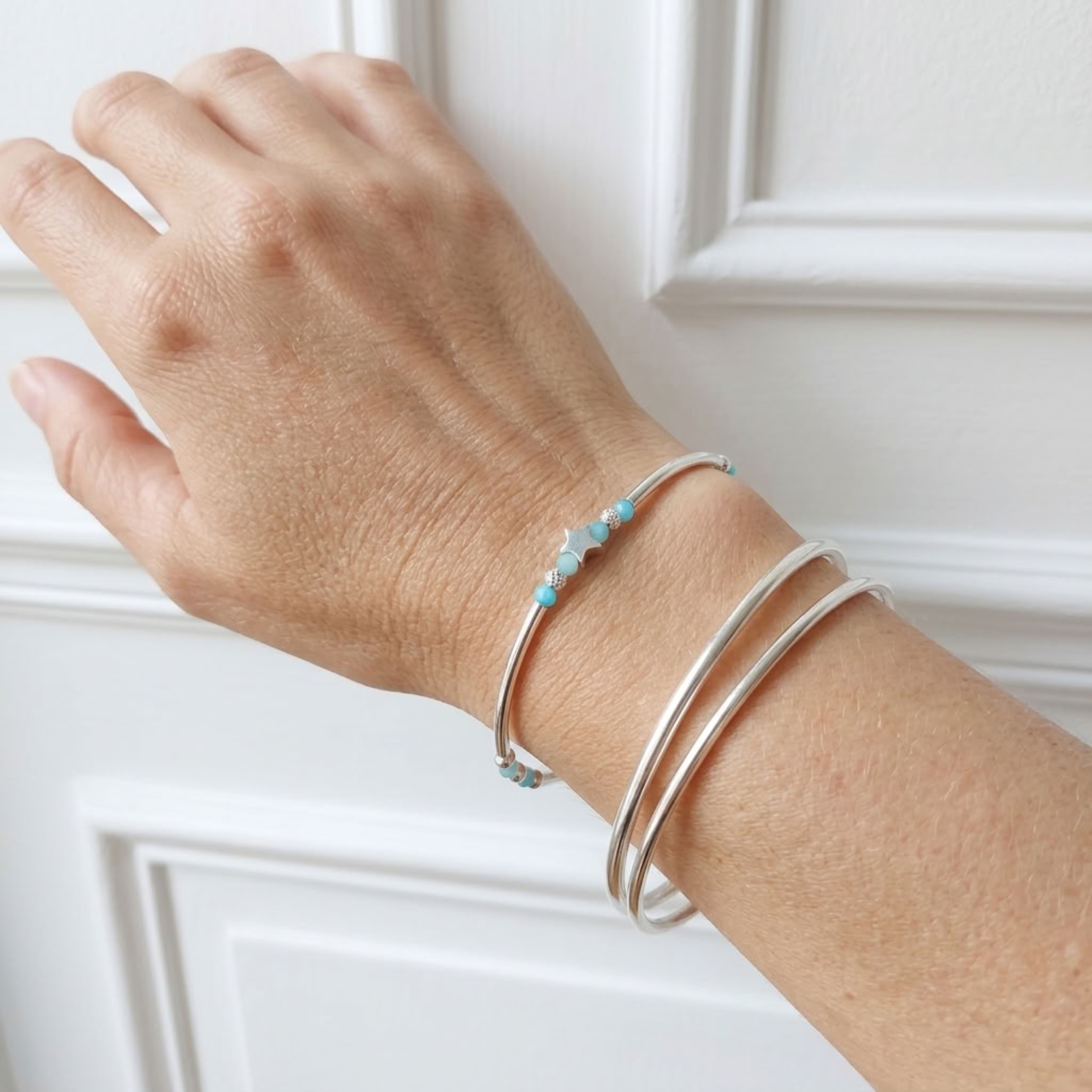 bracelet-argent-925-massif-elastique-jonc-amazonite-veritable-pierre-gemme-naturelle-lithotherapie-l-insolente-bijoux